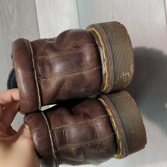 Dr.Martens Mens Y2K Ankle  Chunky Tractor Platform shoes boots sz EUR 9 US 10 - Picture 7 of 14
